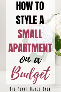 چگونه یک آپارتمان کوچک با بودجه را سبک کنیم