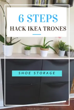 Ikea Hack - محل نگهداری کفش