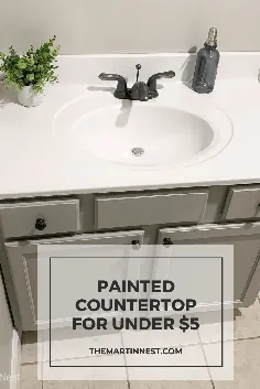 سینک ظرفشویی حمام نقاشی شده با قیمت کمتر از 5 دلار