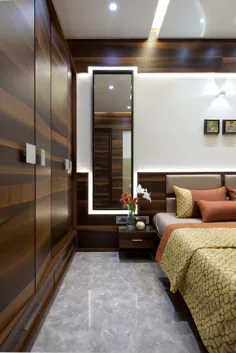3 اتاق آپارتمان داخلی BHK در جاده یاری |  معماران Amit Shastri - خاطرات معماران