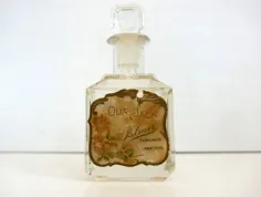 عطر آنتیک یا Vintage PALMER بطری عطر جک ما نادر 1894 |  اتسی