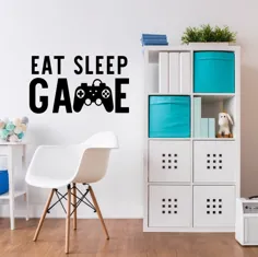 Eck Sleep Game Wall Decal Controller بازی ویدیویی Wall Decals |  اتسی