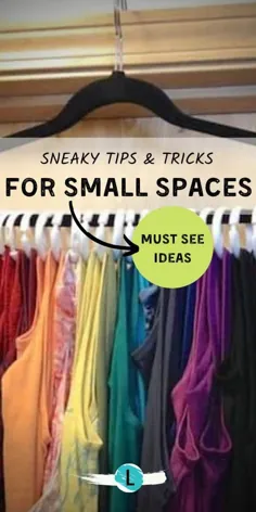 29 ایده پنهانی و کوچک برای انجام فضای ذخیره سازی و سازماندهی فضای کوچک (با بودجه!)