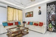 این آپارتمان حیدرآباد ترکیبی لذیذ از میراث هند و طراحی معاصر است. |  خانه خود را بپوشانید