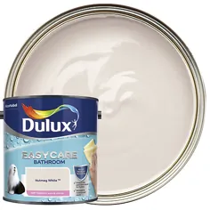 حمام Dulux Easycare - جوز هندی سفید - رنگ امولسیون براق نرم 2.5 لیتری