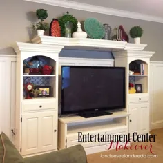 Scale Pattern Bookcases-- Makeover Center Entertainment