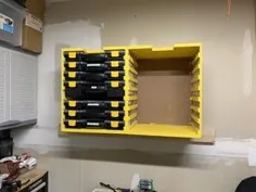 قفسه سازمان دهنده سطل ذخیره سازی