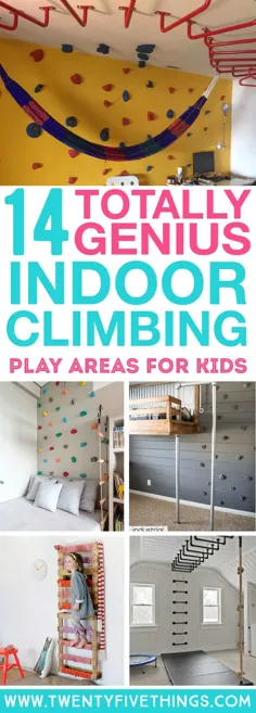 ۱۴ مکان کوهنوردی Genius DIY برای بازی در فضای باز کودکان - خانواده های سرگرم کننده