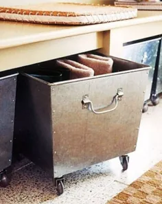 سطل های ذخیره سازی فلزی تزئینی - ایده هایی که در ذهن شما قرار دارد