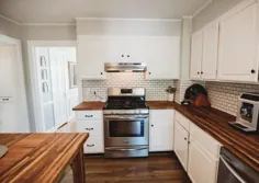 بازسازی آشپزخانه خانه اقتصادی (زیر 1500 دلار) - مادر در خانه آشپزی کنید