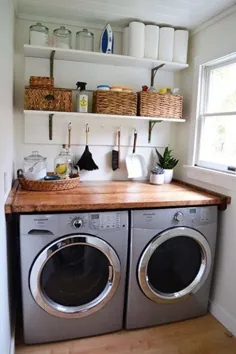 55 Inspirierende Ideen für kleine Waschküchen - معماری DI