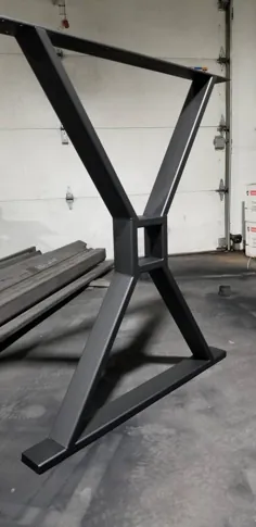 پاهای میز فلزی پایه تسطیح قابل تنظیم به سبک خانه مزرعه |  اتسی
