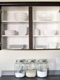 کاغذ دیواری کابینت آشپزخانه - سریع + به روزرسانی آسان - طراحی ساده
