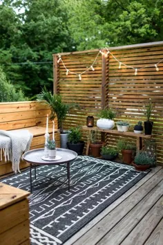 دیوارهای محرمانه بسیار آسان و آسان DIY برای حیاط شما - زیبا زندگی کنید