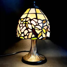 Kleine Tiffany Lampe Tiffany Stil Lampe Glasmalerei |  اتسی
