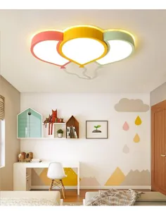 چراغ سقفی بالونی نوردیک خلاقانه با رنگ مدرن - نور 70 * 47 سانتی متر 36 وات / سفید