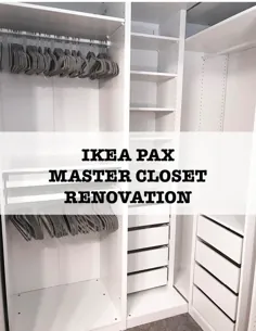 نوسازی کمد IKEA PAX ، نیمه آشکار!