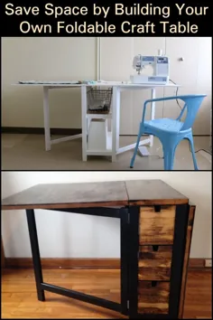 با ساخت میز کار دستی تاشو خود ، فضای خود را ذخیره کنید |  پروژه های شما @ OBN