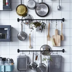 10 روش هوشمند برای ذخیره ابزار آشپزخانه خود