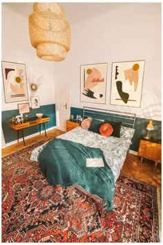 اتاق خواب مدرن در اواسط قرن