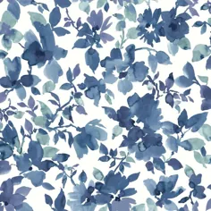 WallMates Watercolor Floral Peel and Stick Wallpaper (پوشش 28.18 متر مربع) - RMK11700WP - The Home Depot