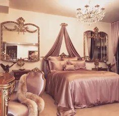 اتاق خواب الهام گرفته از ویکتوریا