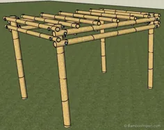 نحوه ساخت آلاچیق بامبو