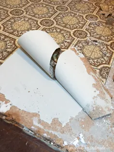چگونه می توان مشمع کف اتاق را به راحتی از بین برد
