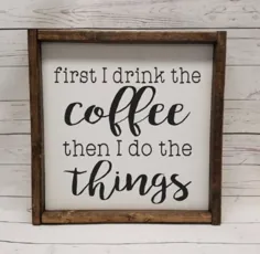 ابتدا قهوه را می نوشم سپس قهوه بار را انجام می دهم |  اتسی