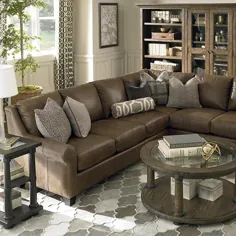 Ellery Leather L-Sectional