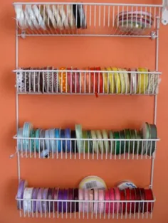 Ribbons Storage by Craftlover - کارتها و کارهای دستی کاغذی در Splitcoaststampers