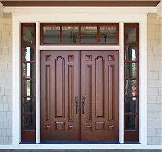 درب های چوبی خارجی سفارشی |  Rockwood Doors & Millwork