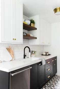 این تغییر شکل آشپزخانه ثابت می کند که فضای کوچک می تواند زیبا باشد