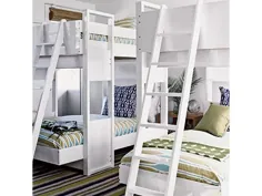 با ایجاد یک اتاق خواب عالی با رنگ های پیچیده و چاپی که دوست دارید همراه با تختخوابهای تفریحی که آنها دوست دارند ، با بچه ها سازش کنید.  این به روزرسانی مدرن در مورد سبک کلاسیک تختخواب سفارشی بسیار مجسمه ای است ، در عین حال محکم و جمع و جور است - 22552 Design Ideas & Pictures
