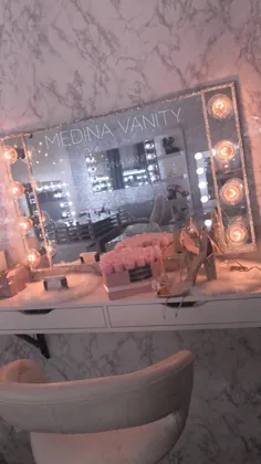 Medina Vanity | Chino Hills، CA | آینه های غرور آرایش حرفه ای