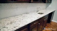 میزهای آشپزخانه گرانیت سفید برفی |  Marble.com