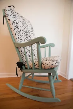 صندلی گهواره ای روفرشی DIY |  دکوراسیون منزل |  DIY مامان دکور