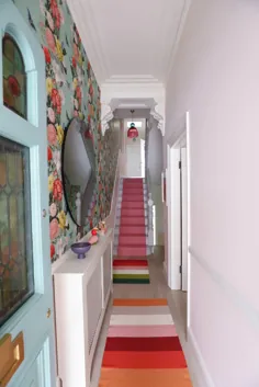 دونده پله صورتی برای خانه ویکتوریایی من از بولوم