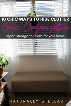 10 روش شیک برای پنهان کردن بی نظمی در خانه
