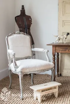رنگ آمیزی مجدد صندلی فرانسوی |  قسمت 5 |  روکش صندلی |  دانه خردل خانم