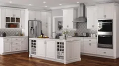 کابینت های دیواری همپتون به رنگ سفید - آشپزخانه - انبار خانه