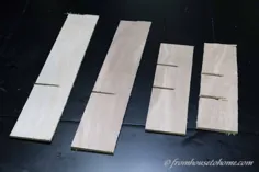 تقسیم کننده کشوی چوبی DIY فوق العاده آسان