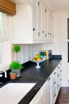 ایده های میز آشپزخانه Soapstone - خاکستری یا سبز؟