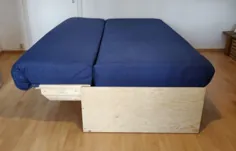 مبل تختخواب شو مبل با قابلیت ذخیره سازی