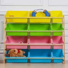 قفسه ذخیره سازی اسباب بازی چوب جامد کودک مهد کودک جعبه ذخیره سازی کودک طبقه بندی طبقه لایه ذخیره سازی طبقه بندی چند لایه | دارندگان و قفسه های ذخیره سازی |  - AliExpress