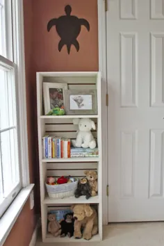 12 ایده قفسه DIY برای اتاق کودکان