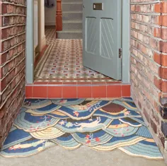فرشهای ورودی PVC / حصیر به سبک ژاپنی / تشک ورودی خانه / کف |  اتسی