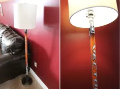 لامپ های کف DIY - 15 ایده ساده که خانه شما را روشن می کند