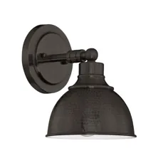 Craftmade Timarron 7.5-in W 1-Light Aged Bronze Transitional Wall Deconce Lowes.com