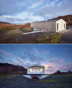 خانه ساحلی مورار مانند تلسکوپ بر جزایر کوچک اسکاتلند تمرکز دارد
